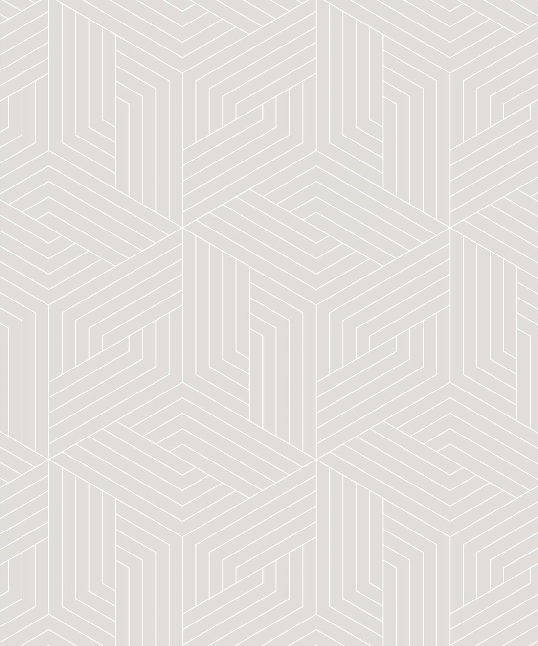 Geometric Illusions • Simple, Modern Wallpaper • Milton & King AU