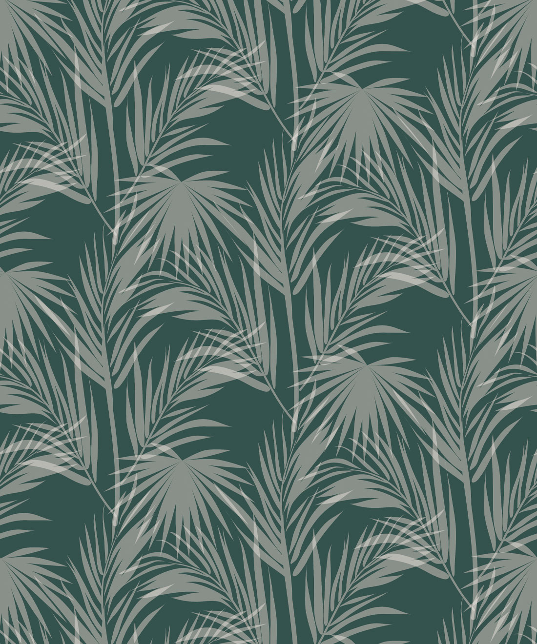 Daintree Palm Wallpaper • Botanical Palms • Milton & King UK