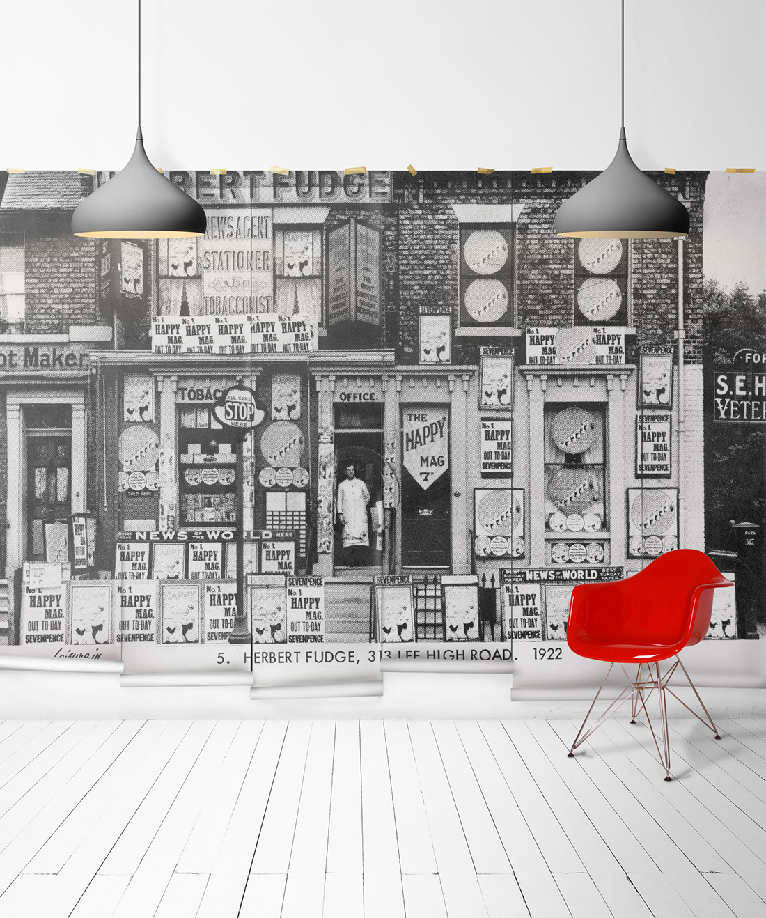 Herberts Off Licence Mural • Erstwhile • Swatch