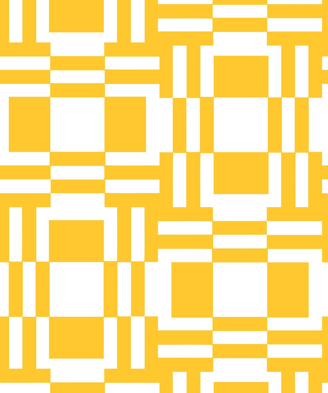 Labyrinth of Mirrors Wallpaper • Ella & Sofia • Yellow • Swatch