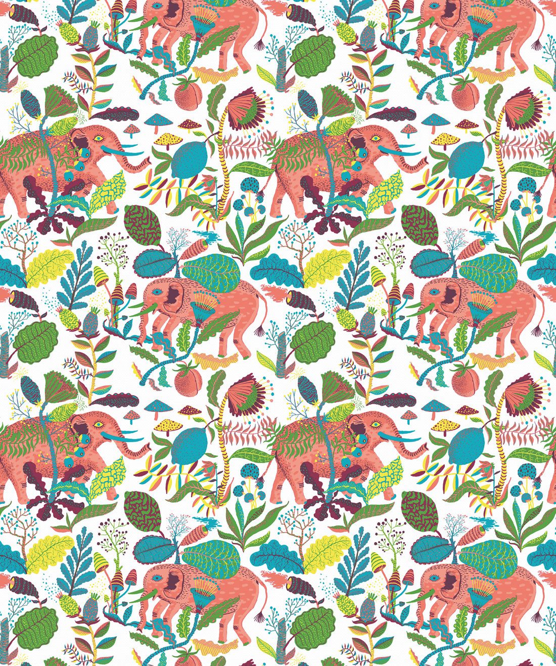 Elephant • Maxamilism Wallpaper • Milton & King Elephant • Maxamilism Wallpaper • Milton & King