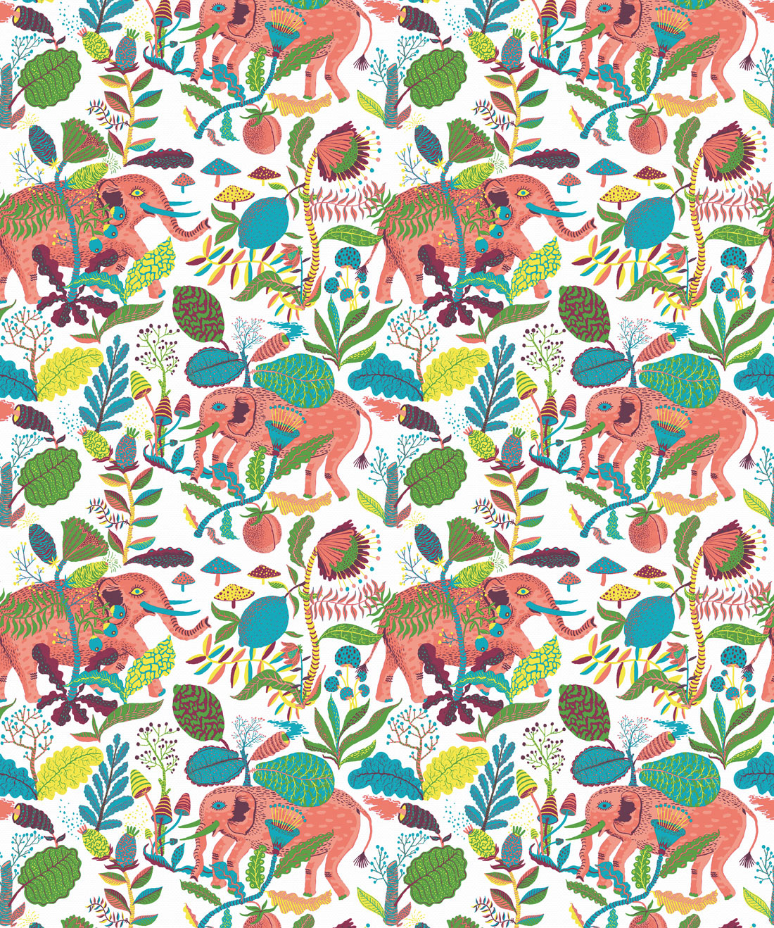 Elephant • Maxamilism Wallpaper • Milton & King Elephant • Maxamilism Wallpaper • Milton & King