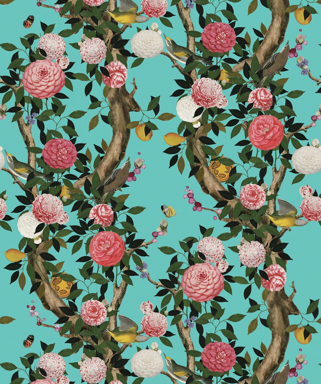 Large Scale Florals • Beautiful Designer Wallpaper • Milton & King