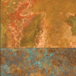 Bronze and copper is a metal wallpaper