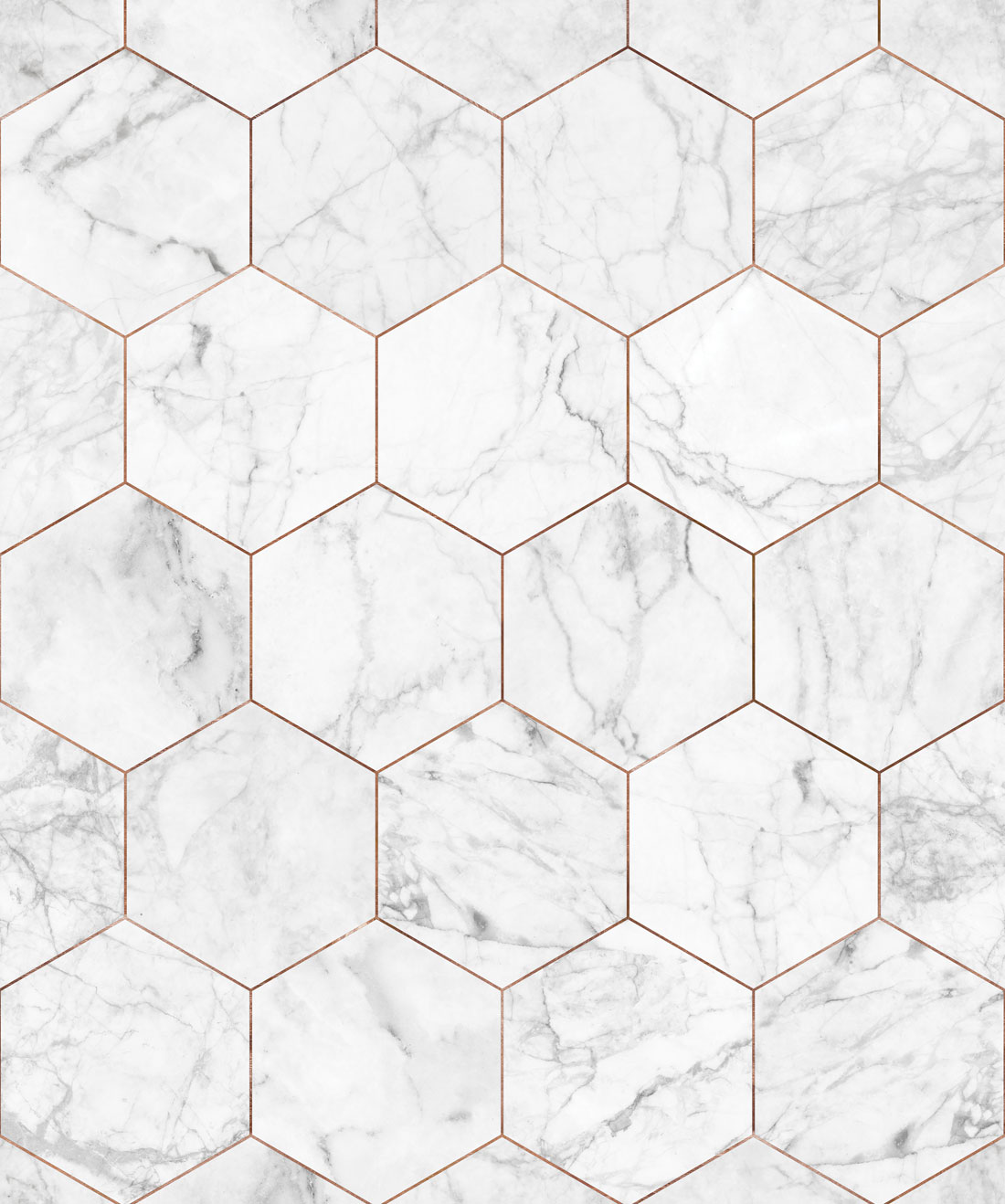 Marble & Copper Tiles Wallpaper • Crisp Marble Tiles • Milton & King AUS Marble & Copper Tiles Wallpaper • Crisp Marble Tiles • Milton & King AUS