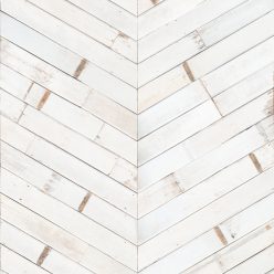 Distressed timber chevron is a white timber chevron wallpaper