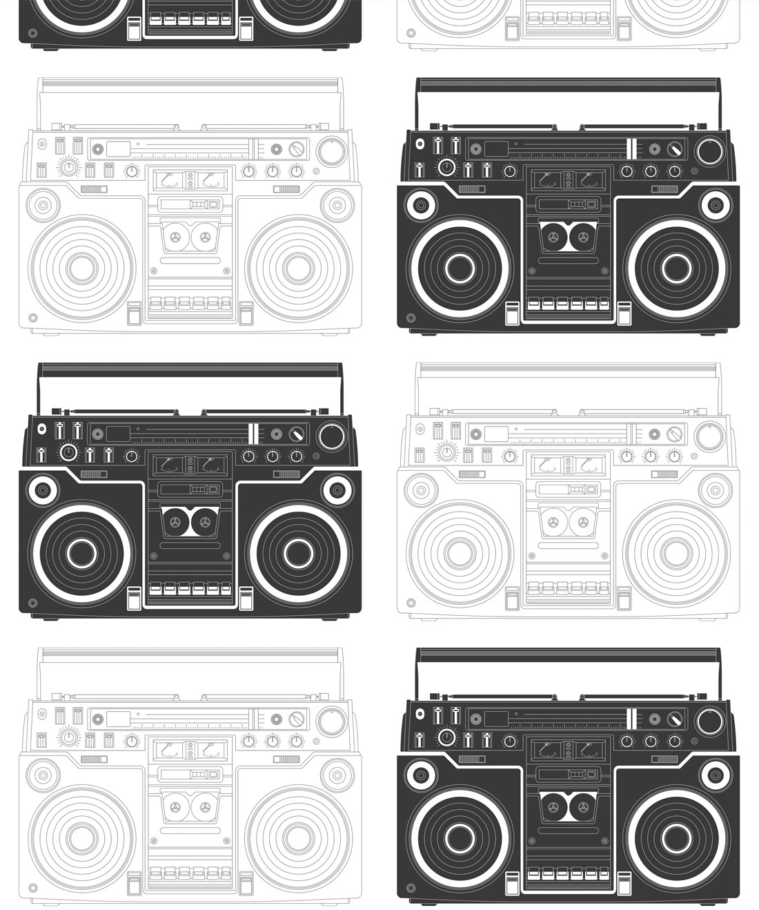 Boombox Wallpaper