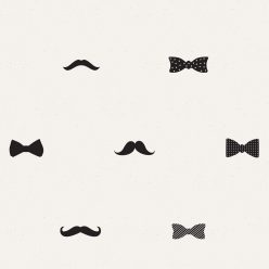 Bow- Ties and Mustaches is a hipster wallpaper