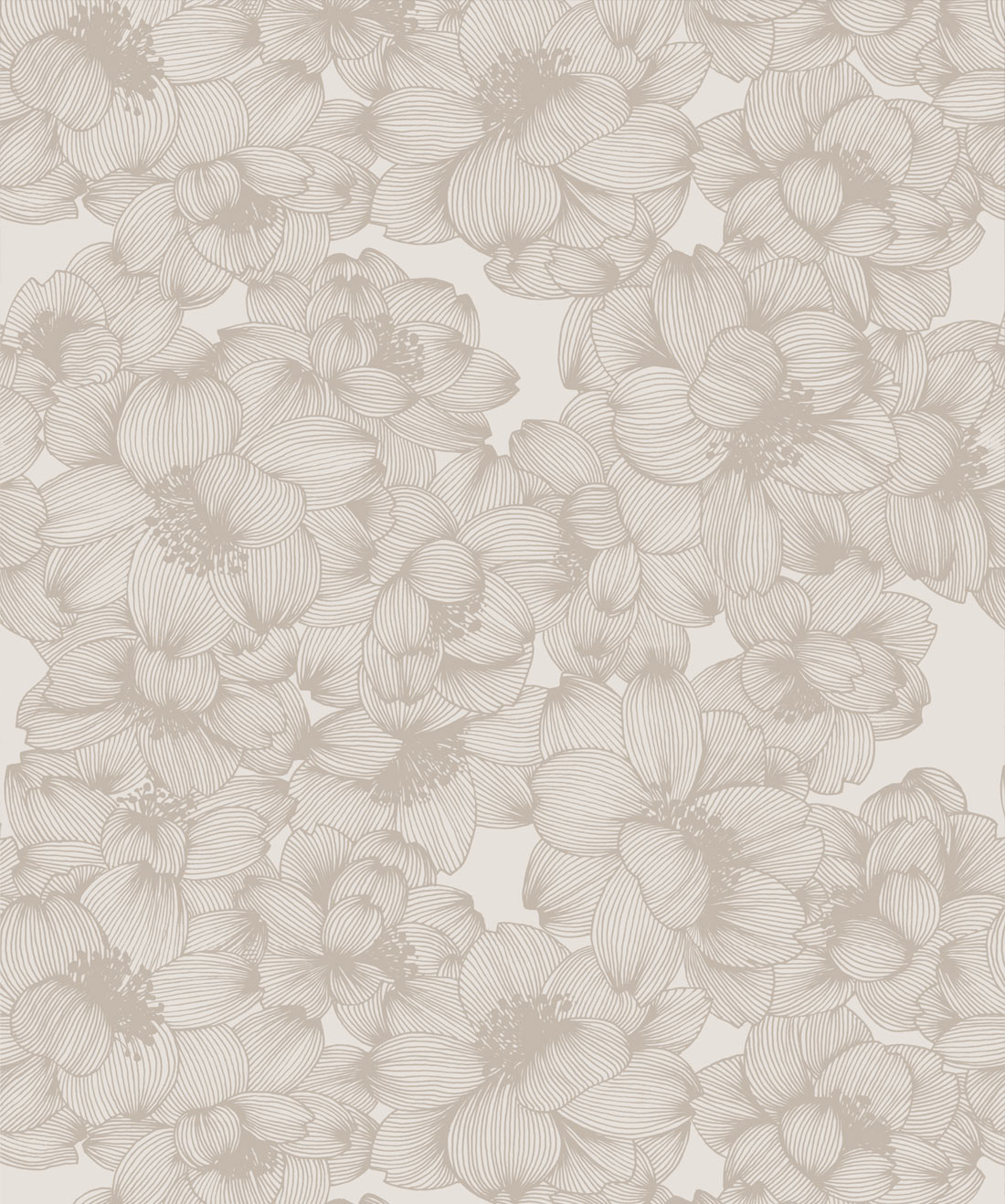 Flora Wallpaper, A Bold & Sophisticated Floral Design • Milton & King