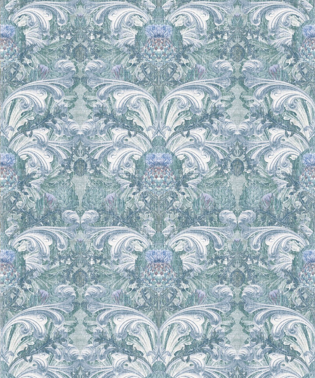 Thistle Wallpaper • Simcox Designs • Ashen • Swatch