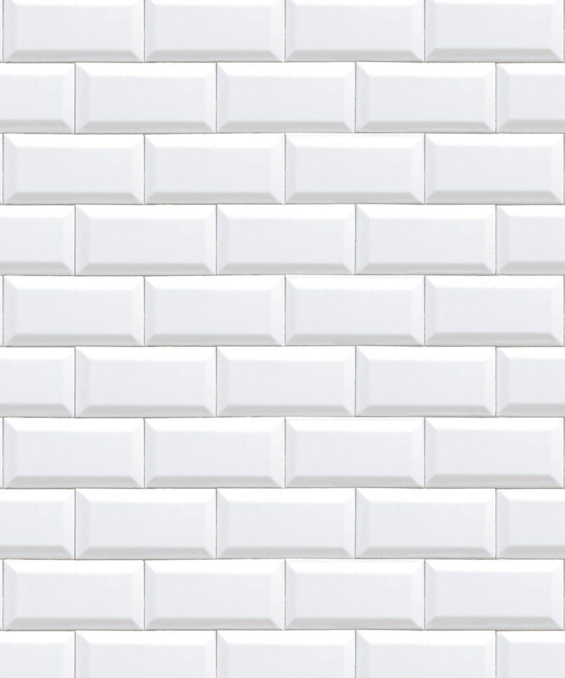 Subway tile wallpaper deals