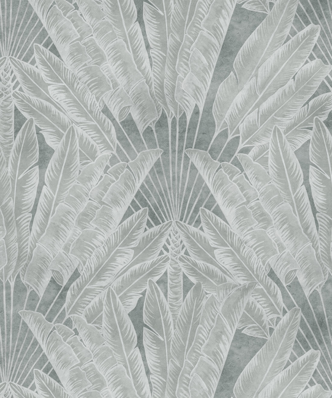 Travelers Palm Wallpaper • Bethany Linz • Stone • Swatch