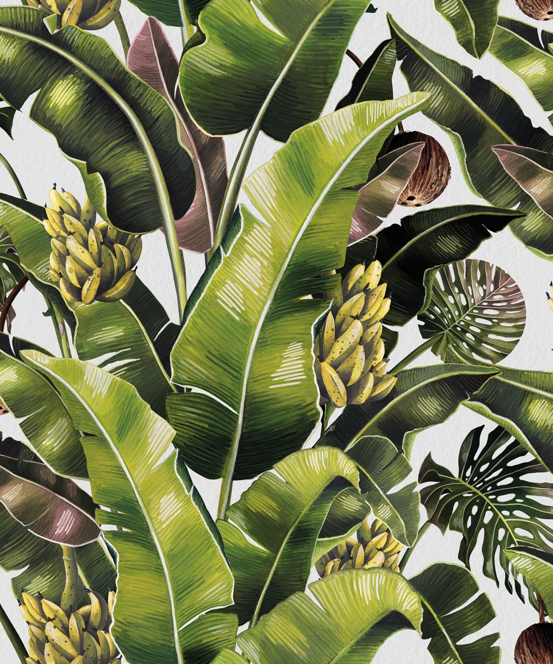 Goede Kingdom Palm Wallpaper • Banana Leaf • Milton & King FP-68
