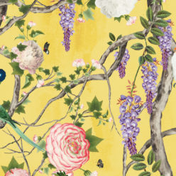 Pool Party Wallpaper • Jacqueline Colley • Natural • Swatch