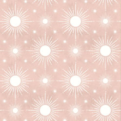 Sun Light Star Bright Wallpaper • Charcoal • Swatch