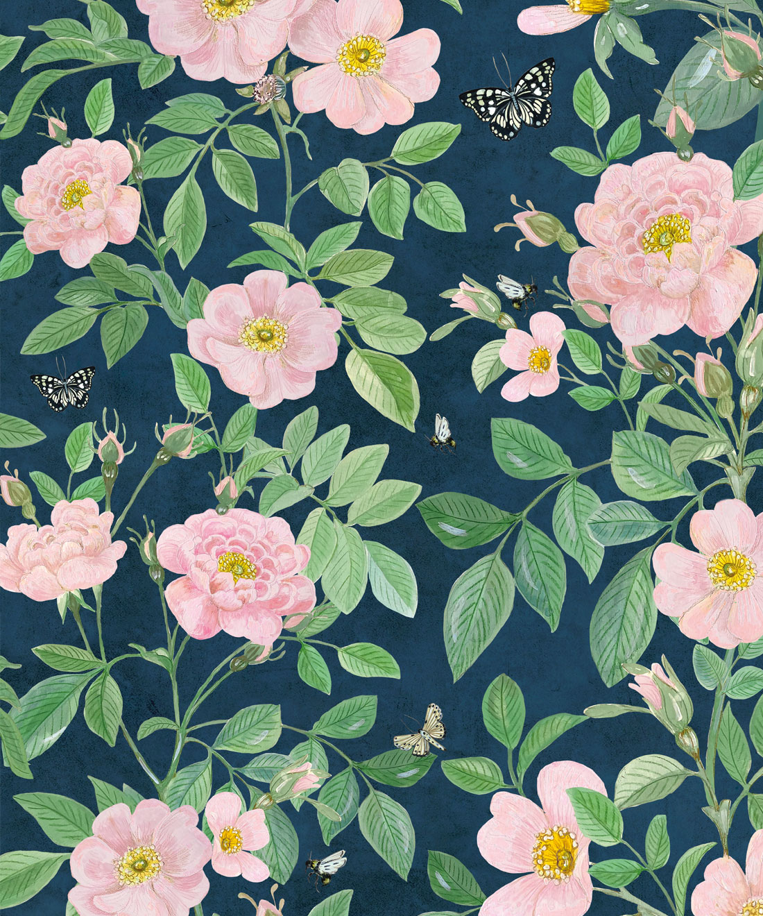 Large Scale Florals • Beautiful Designer Wallpaper • Milton & King