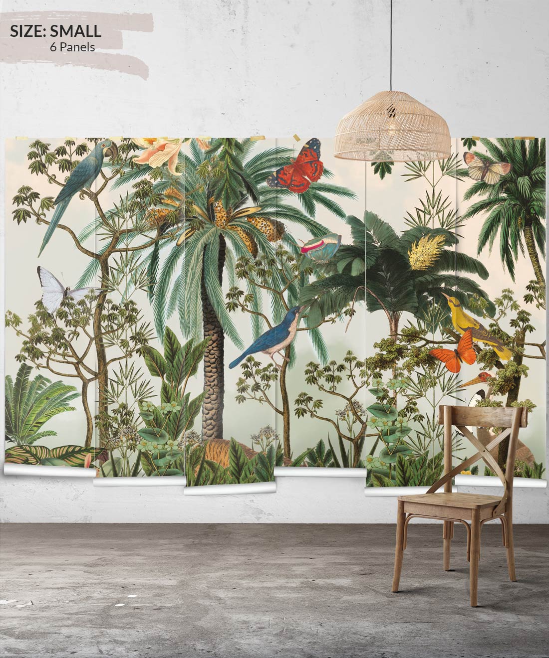 Jungle on sale mural wallpaper