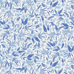 Gum Blossom Wallpaper • Australian Floral • Ivory • Insitu