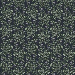 Majoram Wallpaper • Herbal Floral • Hackney & Co. • Chalk Green • Swatch