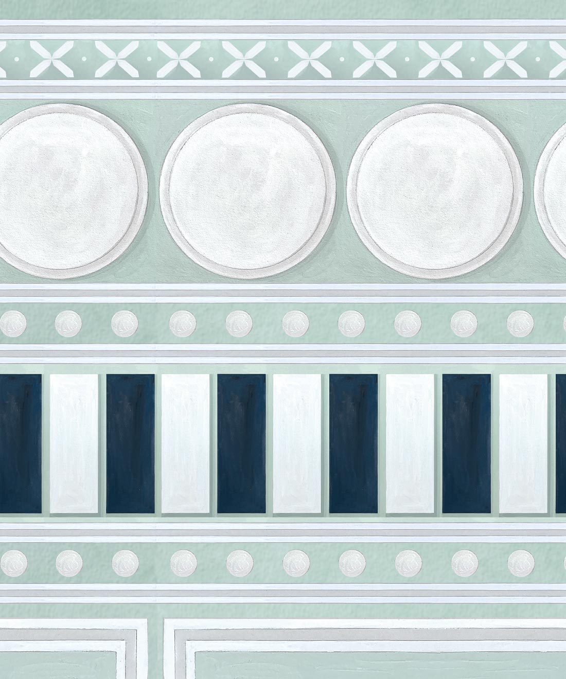 Fresco Mural • Bethany Linz • Mint • Swatch