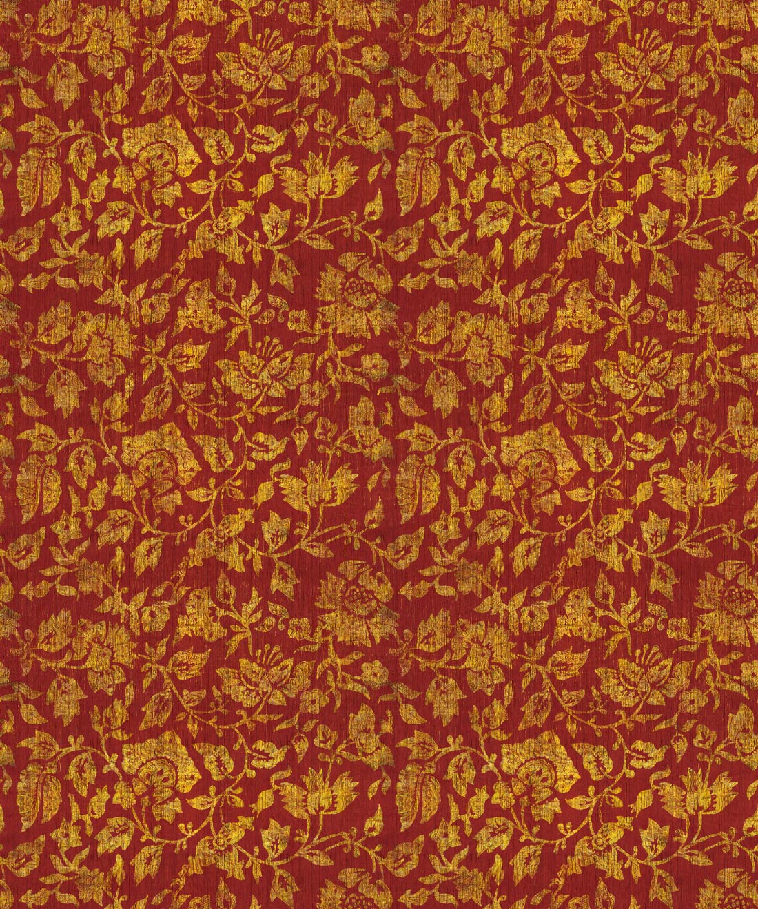 Damask Bloom Wallpaper • Simcox Designs • Burgundy • Swatch