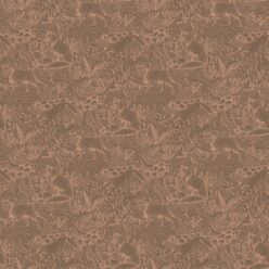 Fox Wallpaper • Animal Wallpaper • Muave • Swatch