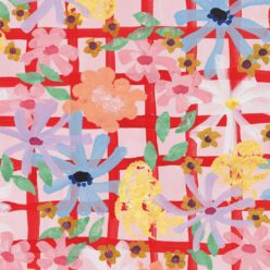 Bees Knees Wallpaper • Tiff Manuell • Colorful Geometric Wallpaper • Swatch