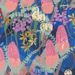 Garden Song Mural • Vivid Floral Mural • Milton & King