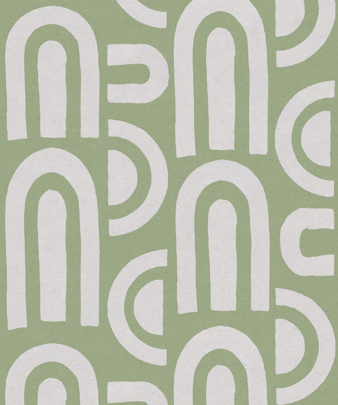 Formes Deux Wallpaper • Saint Pierre Australia • Snow Green • Swatch