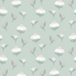 ★LEMANGO★ Daisy Pastel Mint Daisy Green Pastel Aesthetic Cute Daisies Flower Cottagecore