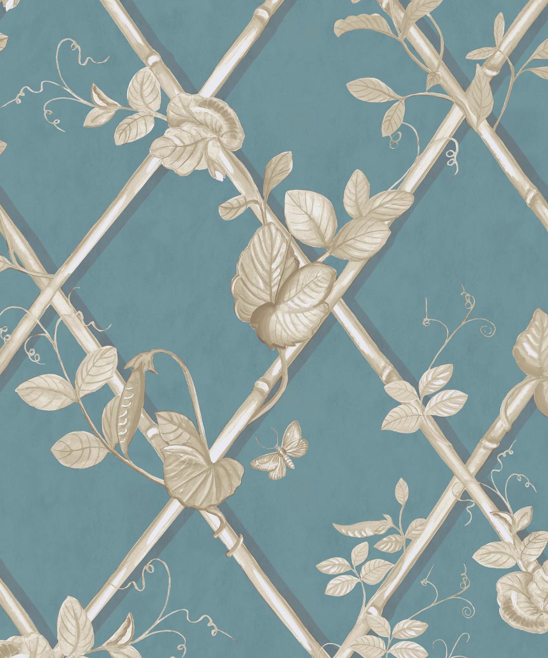 Grande Ivy Wallpaper Grande Ivy Wallpaper • Maine House Interiors • Provence & Cane • Swatch