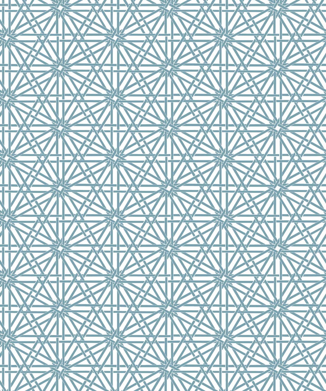Marrakesh Wallpaper • Maeve Oliver • Bosco Blue • Swatch