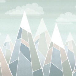Mountains Mural • Cool • Swatch
