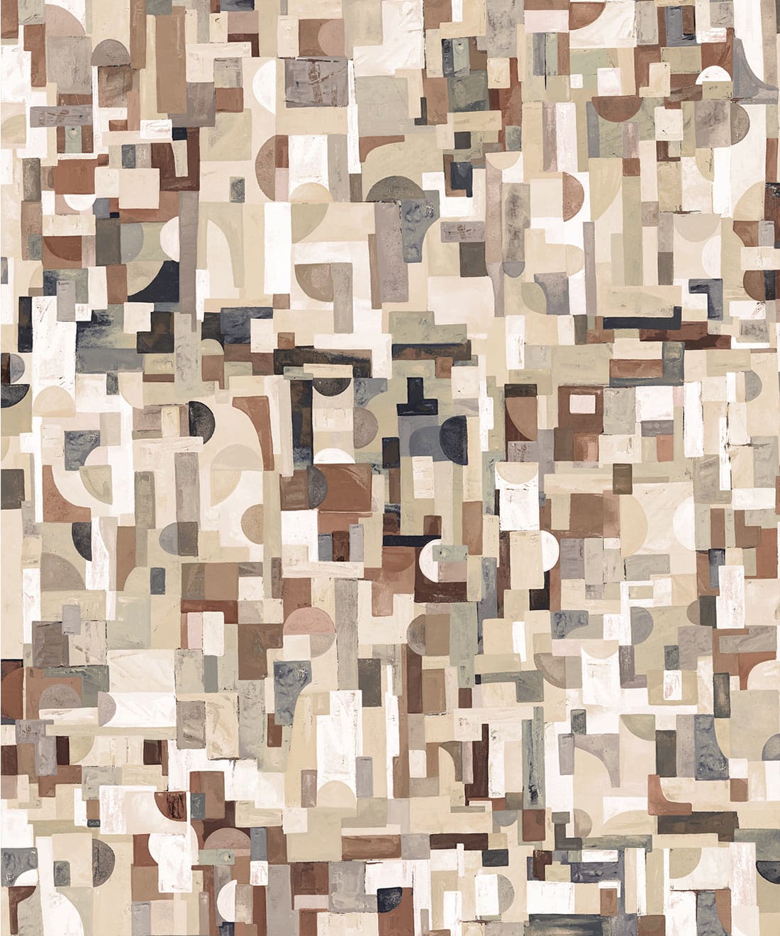 Facet Type II Vinyl Wallpaper • Commercial Vinyl • Sand • Swatch