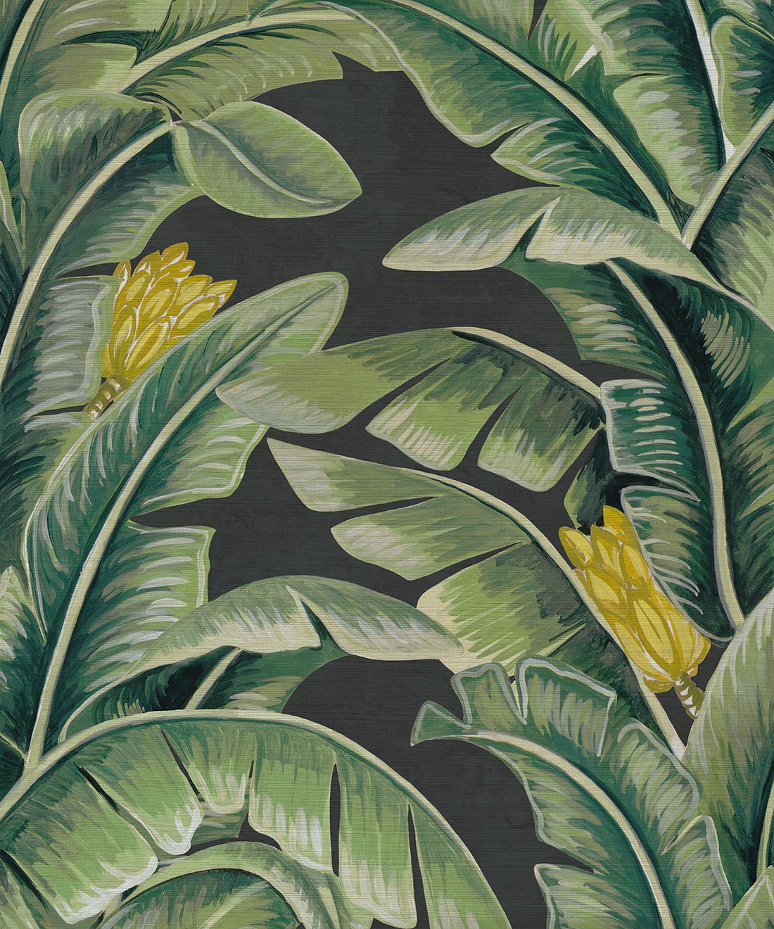 The Great Shalimar Grasscloth Wallpaper • Bethany Linz • Charcoal • Swatch