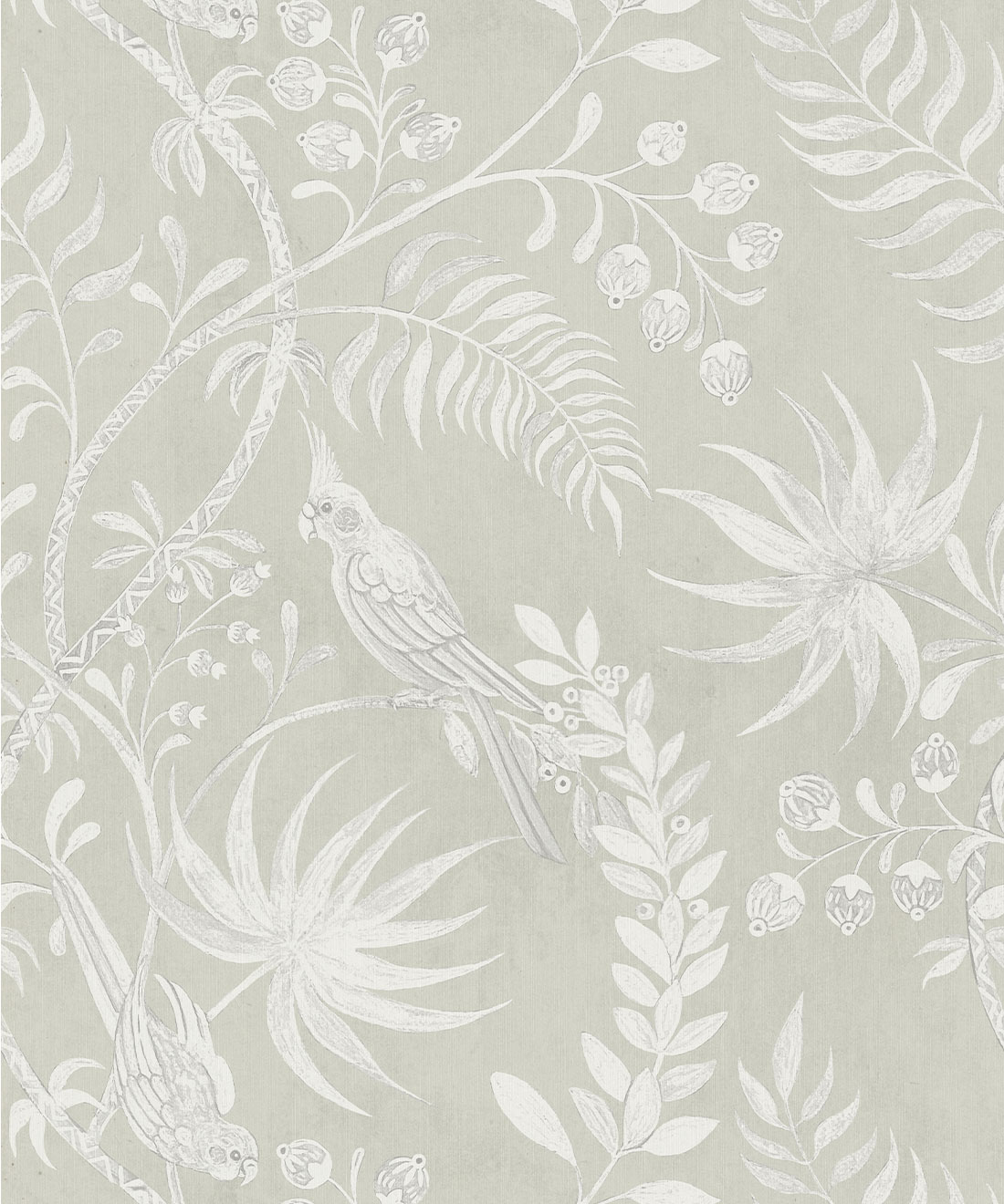Tropicana Decorative Textile Wallpaper • Bethany Linz • Beige • Swatch