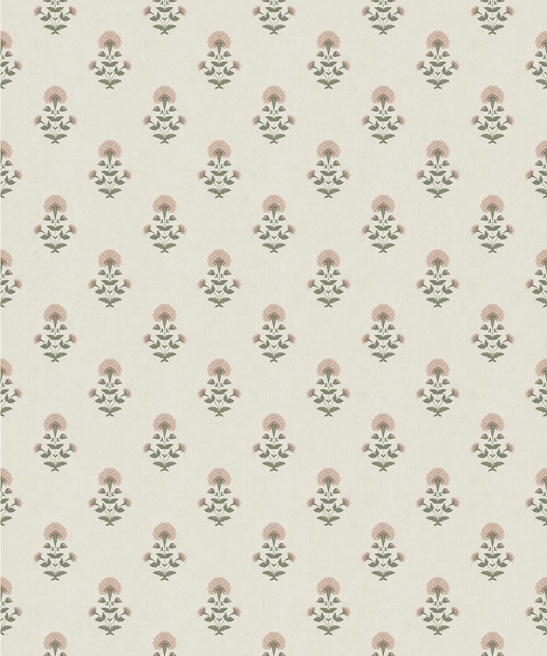 Marigold Decorative Textile Wallpaper • Milton & King Studio • Antique Rose • Swatch