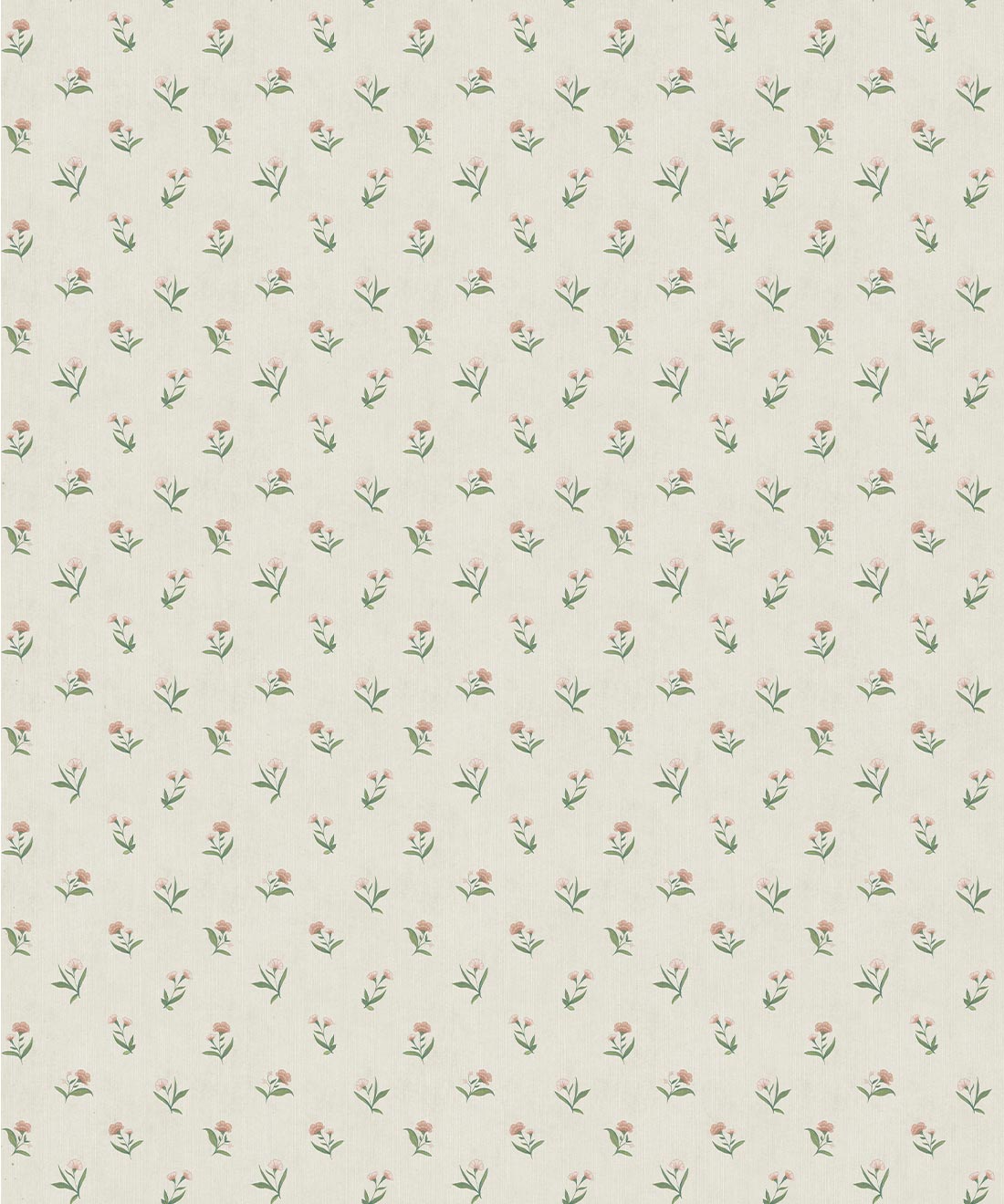 Posey Decorative Textile Wallpaper • Milton & King Studio • Antique Rose • Swatch