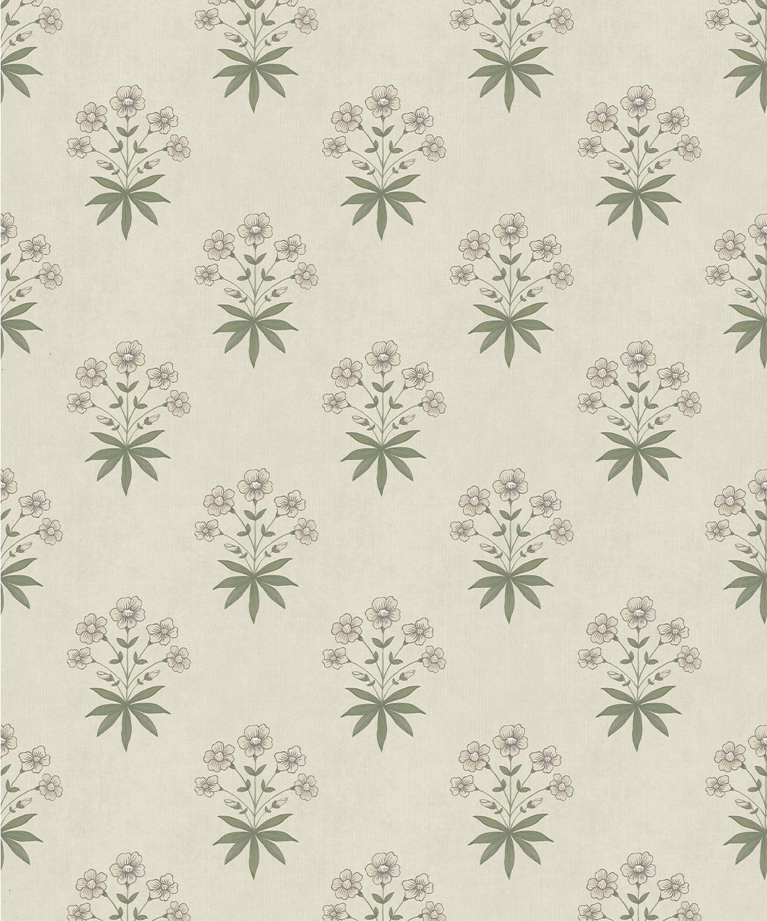 Geranium Decorative Textile Wallpaper • Milton & King Studio • Linen • Swatch