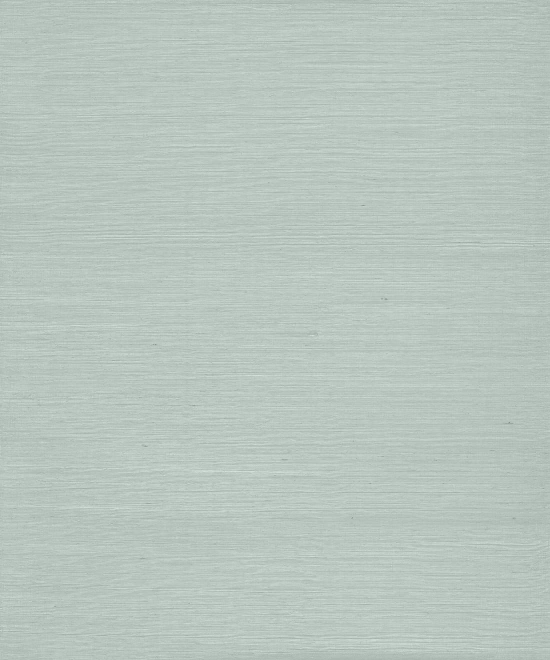 Cool Mist Aqua Grasscloth Wallpaper • Milton & King Studio • Swatch
