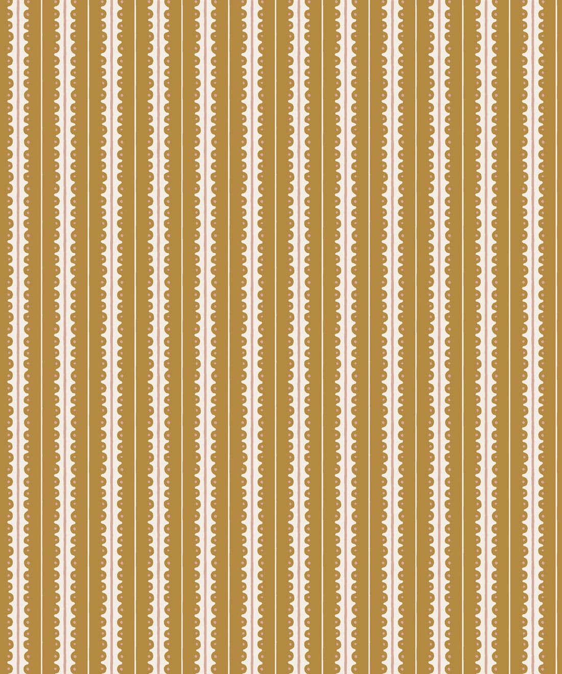 Big Top Wallpaper • Milton & King Studio • Golden • Swatch