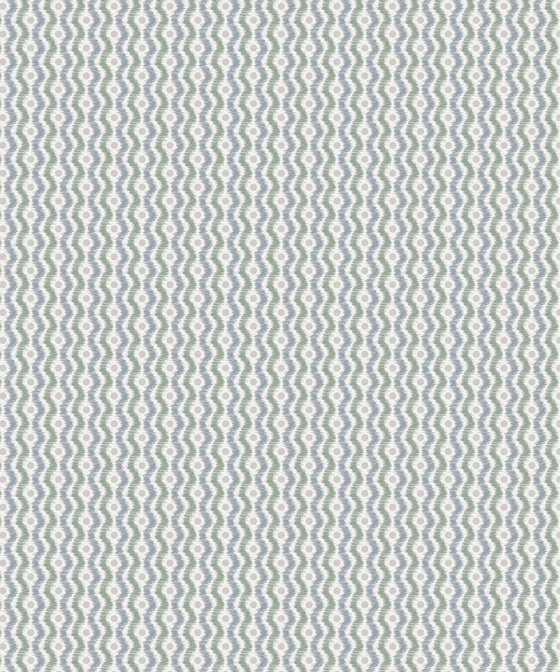 Cello Wallpaper • Milton & King Studio • Aqua • Swatch