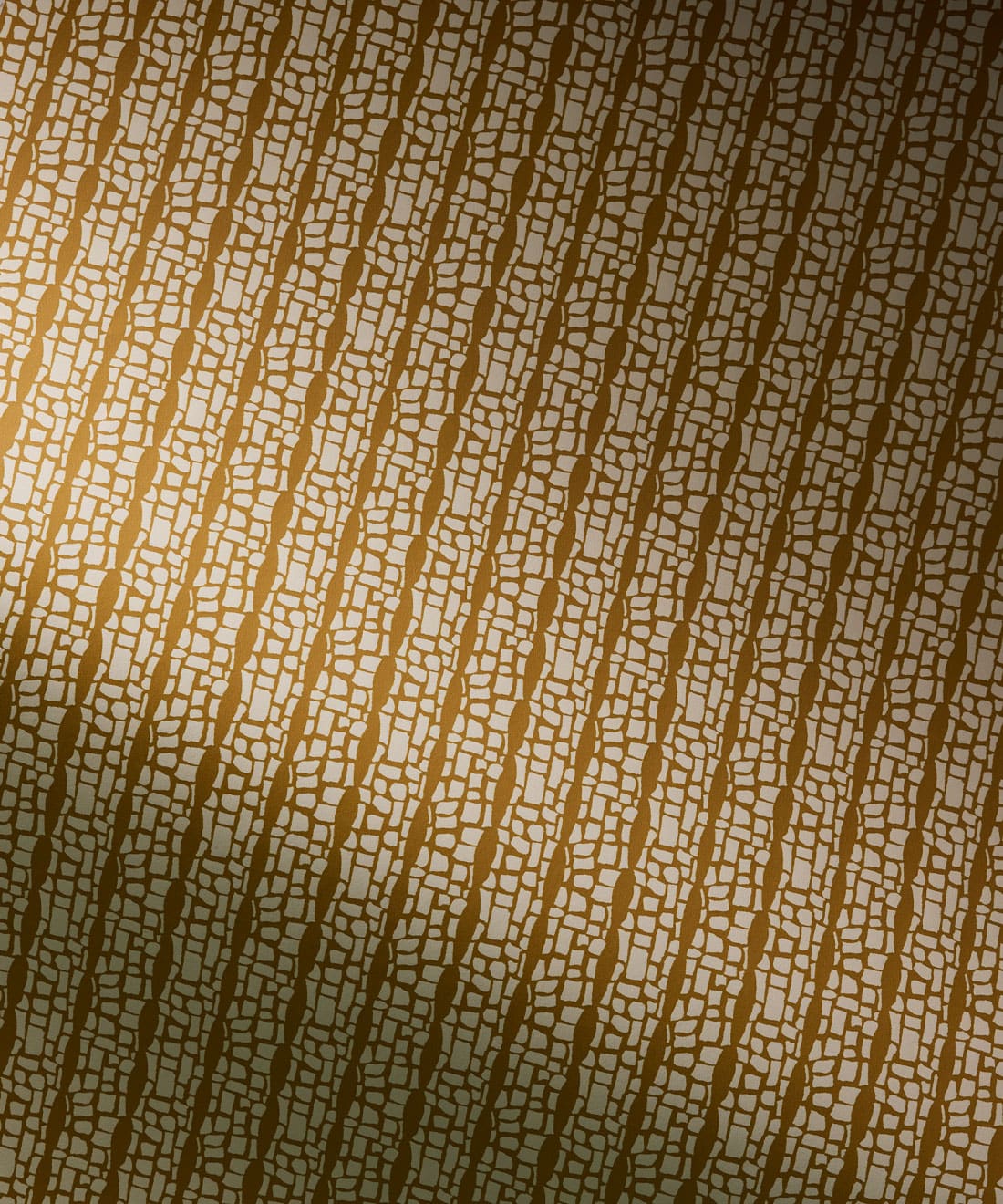 Nomad Wallpaper • Milton & King Studio • Ochre • Swatch