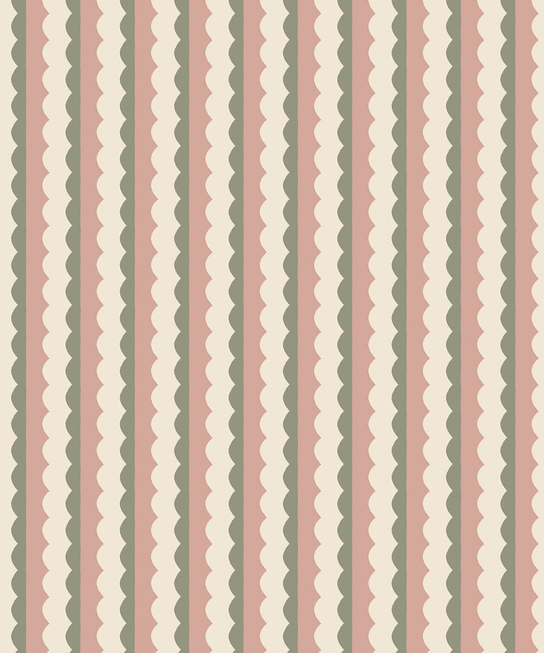 Otto Wallpaper • Milton & King Studio • Blush • Swatch