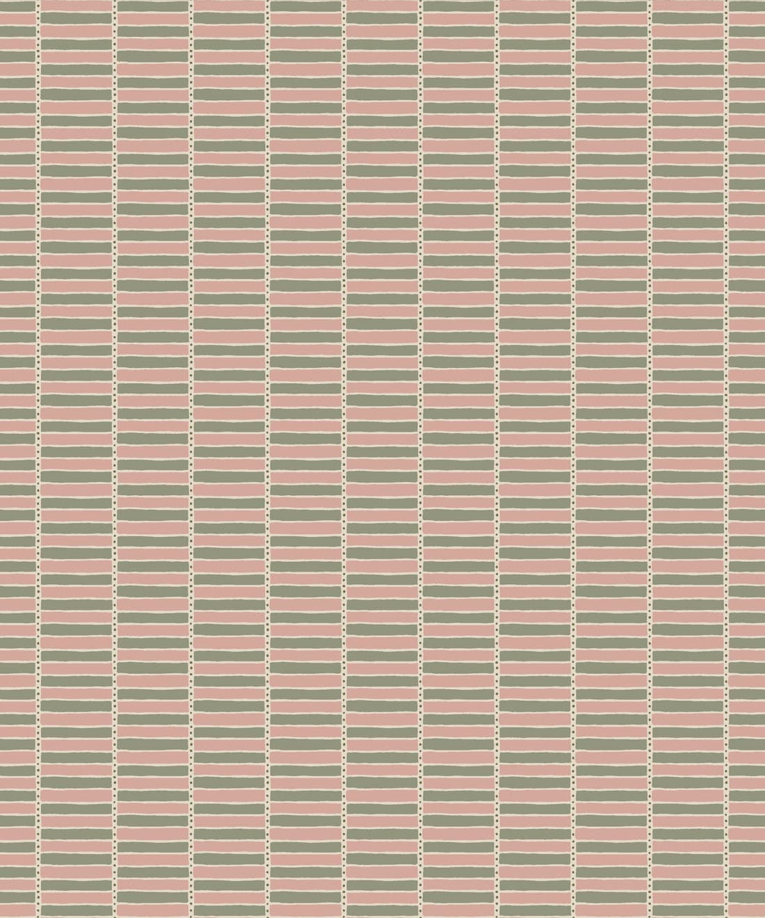 Rail Wallpaper • Milton & King Studio • Blush • Swatch