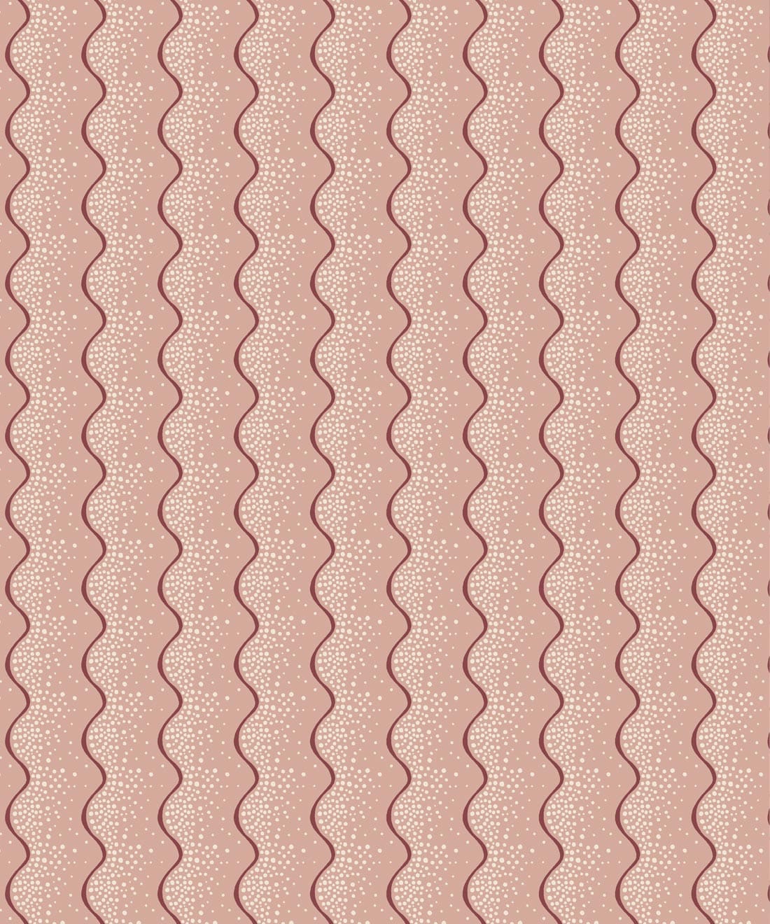Shore Wallpaper • Milton & King Studio • Blush • Swatch