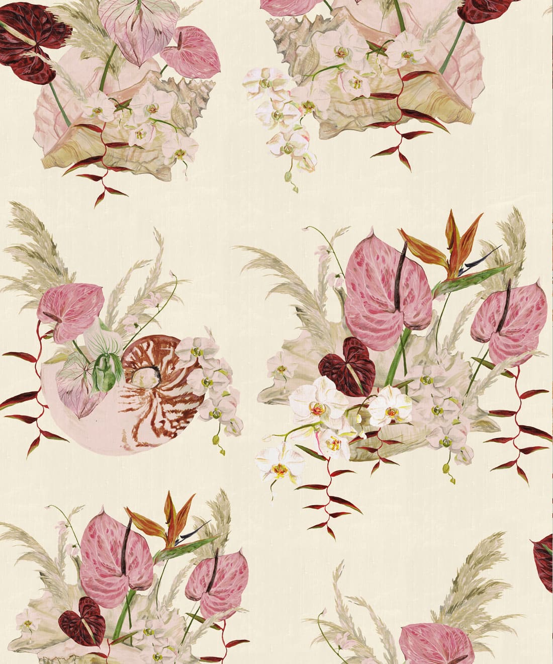 Mazzo Wallpaper • Poodle & Blonde • Classica • Swatch