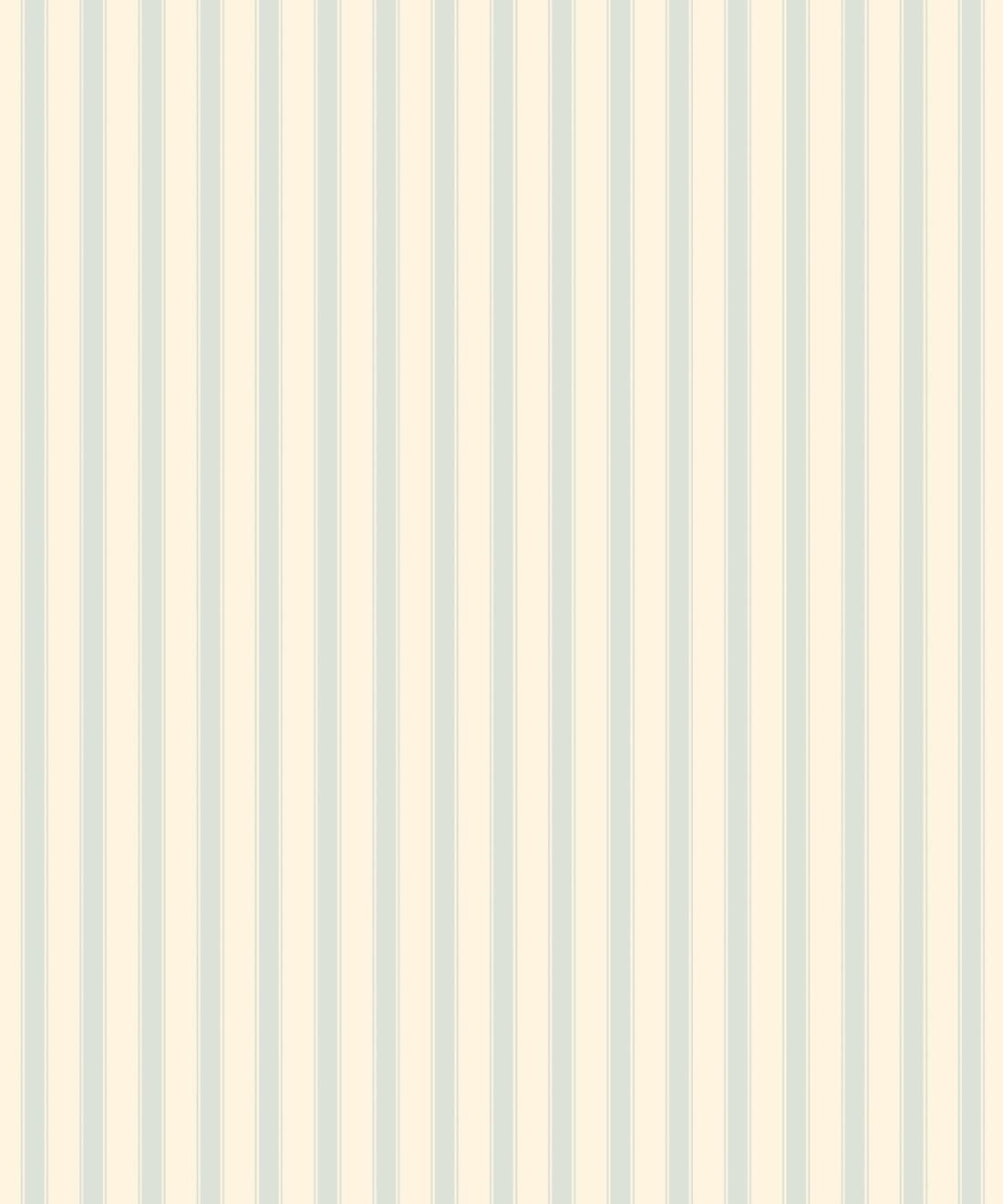 Nanny's Stripe Wallpaper • Poodle & Blonde • Bluebell • Swatch