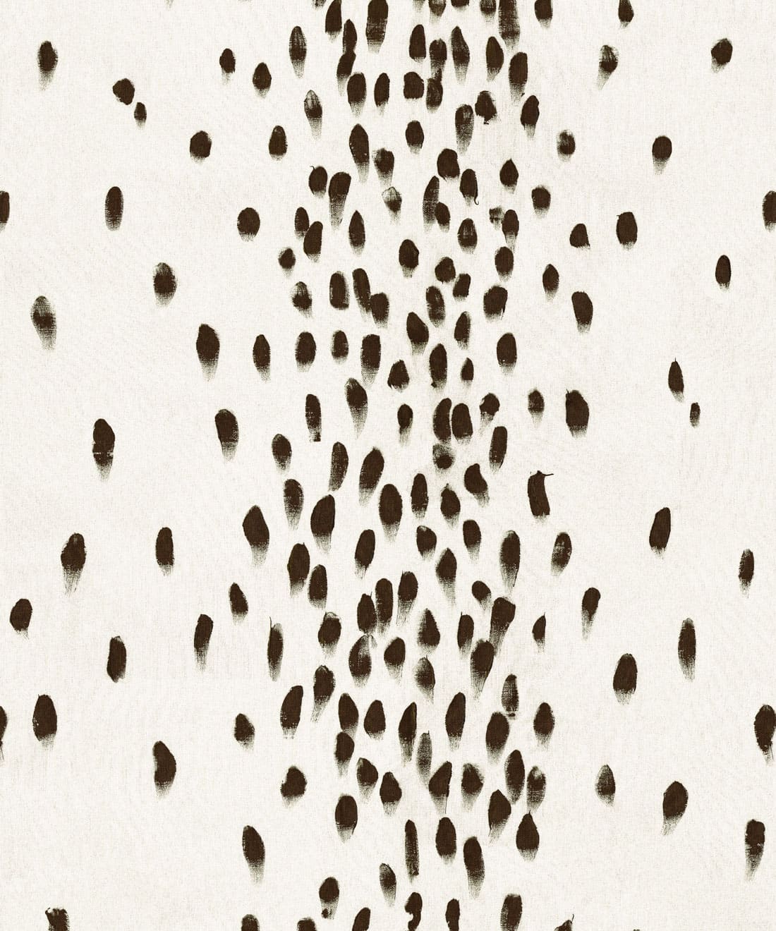 Tottenham Dalmatian Wallpaper • Poodle & Blonde • Cocoa • Swatch