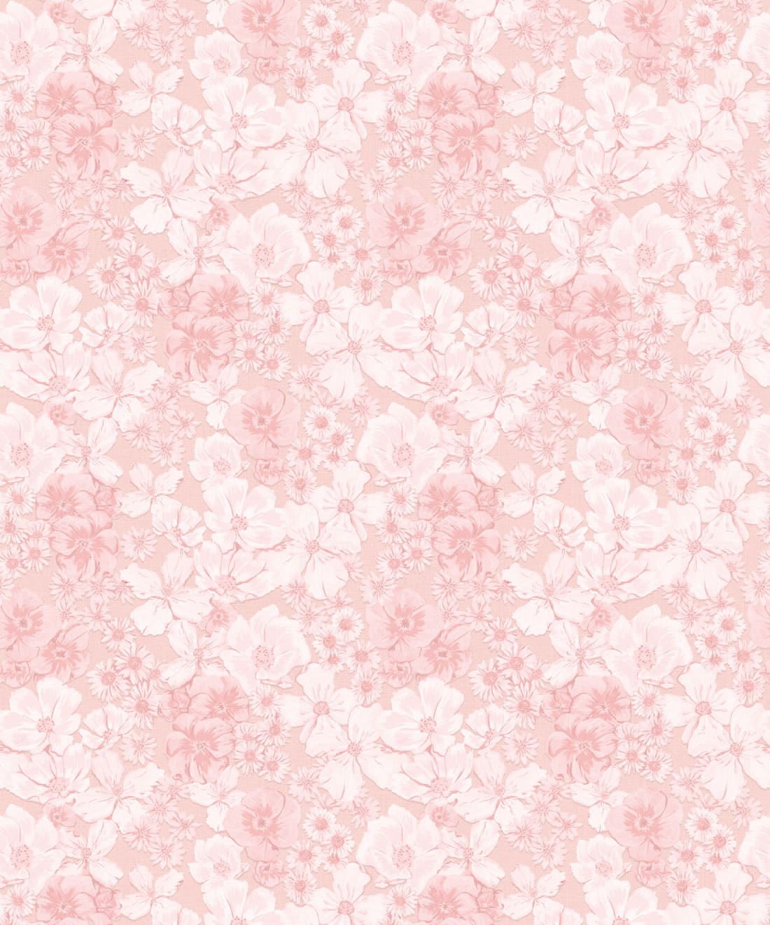 Dolls House Wallpaper • Poodle & Blonde • Blossom • Swatch